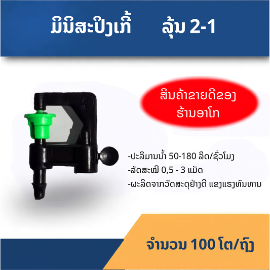 ຫົວມິນິສະປິງເກີ້ແບບ G